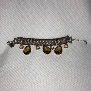 White House Black Market Rhinestone Bracelet